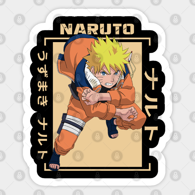 Naruto Uzumaki Naruto Uzumaki Sticker TeePublic